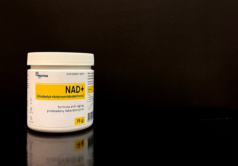 NAD+ 99% proszek, Dinukleotyd PODJĘZYKOWY, metabolit NMN