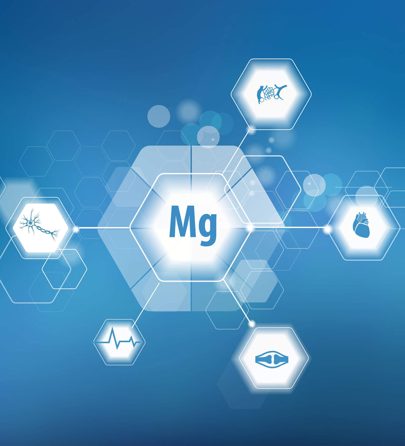 Magnez (cytrynian) + wit. B6 (P5P) 100 kapsułek