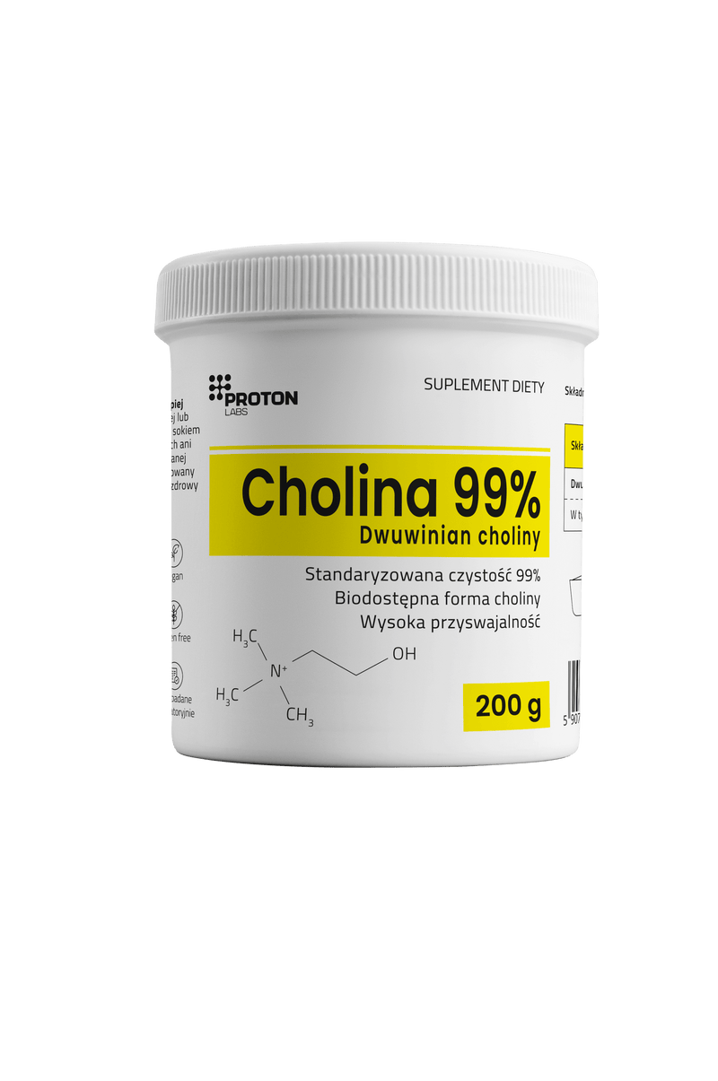 Cholina 99% (dwuwinian choliny) PROSZEK 200 g