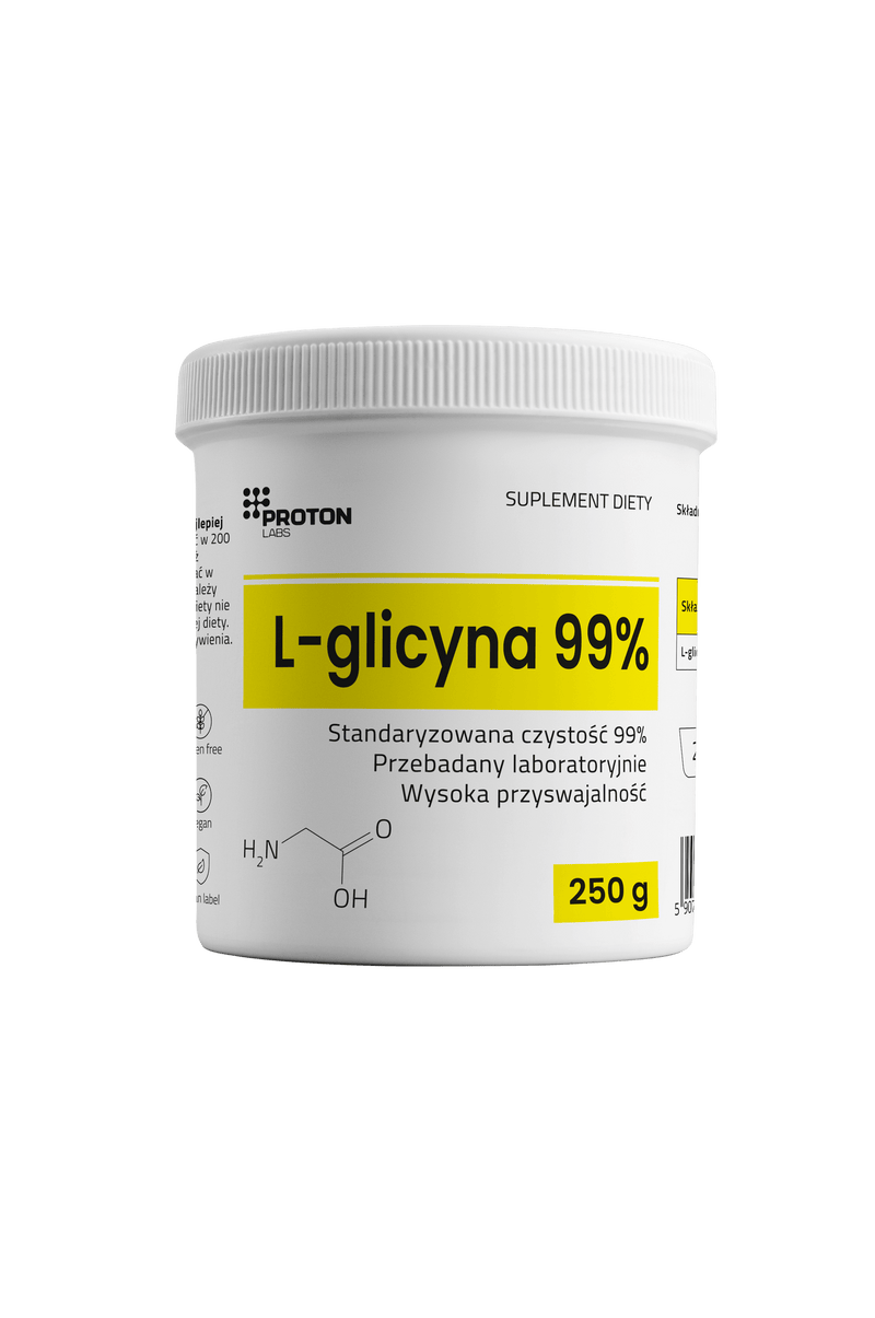 L-GLICYNA 99% czysty proszek 250 g