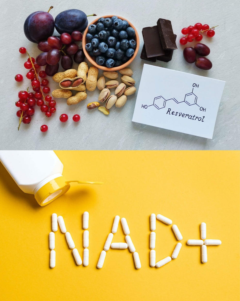 Resveratrol + NAD⁺ 500 mg - 60 kapsułek